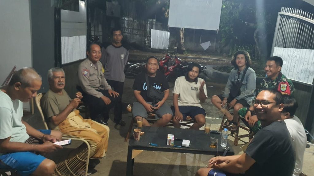 Cooling system, Bhabinkamtibmas Sukapura Polsek Utbar, Polres Cirebon Kota Lewat sambang