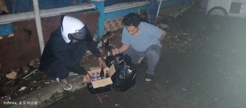 Sat Narkoba Kembali Intensifkan Razia Miras Untuk Ciptakan Situasi Kondusif