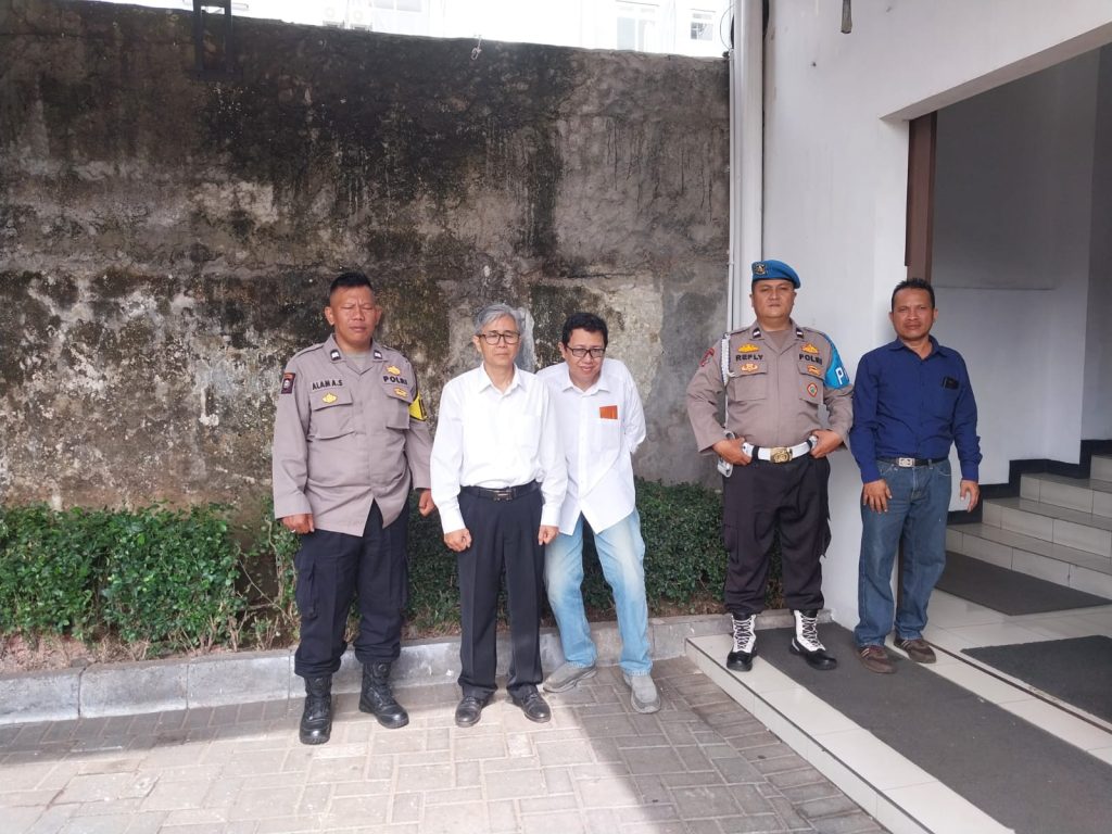 Polsek Kadudampit Laksanakan pengamanan gereja GBI indokuring kota sukabumi