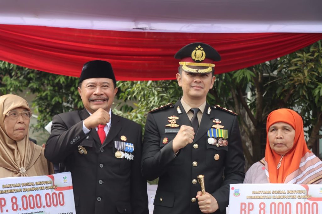 Kapolres Garut Hadiri Upacara Hari Pahlawan