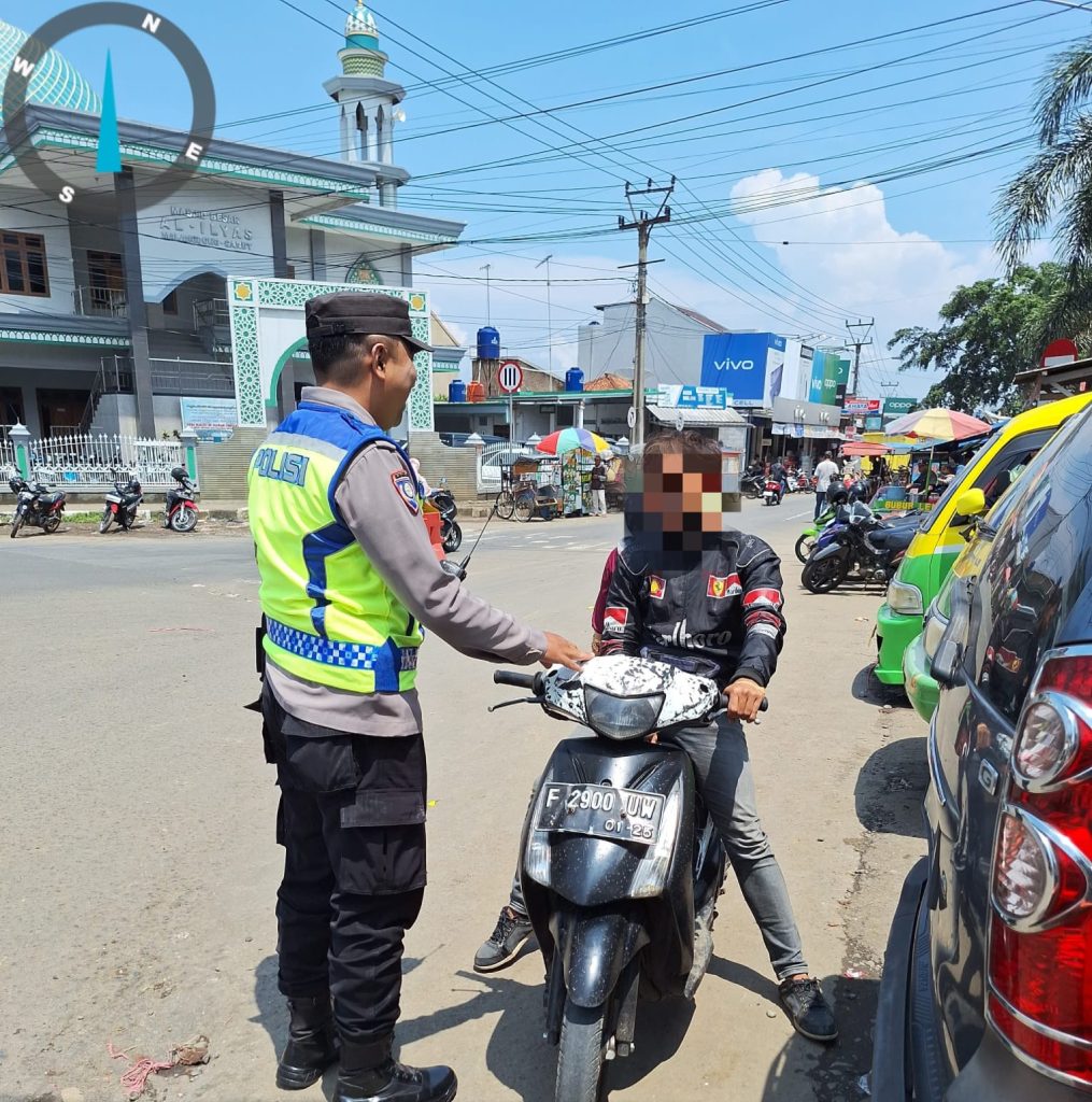 Polsek Malangbong Laksanakan Penertiban Knalpot Tidak Sesuai Spesifikasi Teknis