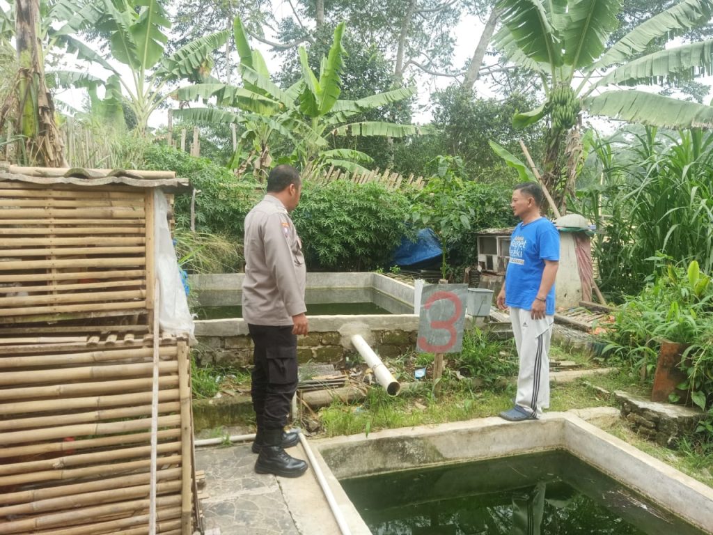 BHABINKAMTIBMAS DESA SUKAMAJU SAMPAIKAN PESAN KAMTIBMAS