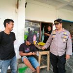 Kanit Samapta Polsek Sukaraja Polres Sukabumi Kota Iptu Sabam melaksanakan Patroli dialogis