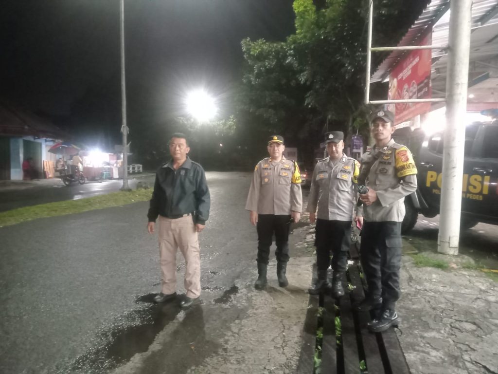 Antisipasi Gukamtibmas Malam Minggu, Polsek Kebonpedes Gelar Patroli KRYD