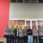 Pilkada tahun 2024. Polsek Baros Sterilisasikan keamanan Gudang Logistik KPU Kota Sukabumi