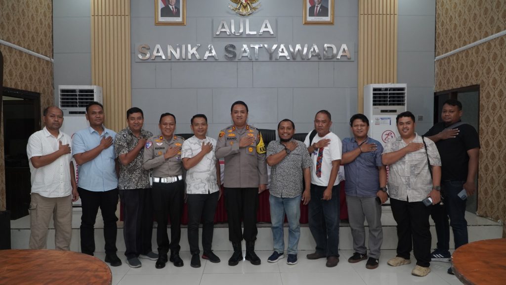 Kapolres Cirebon Kota Sambut Kunjungan Silaturahmi GM Radar Group