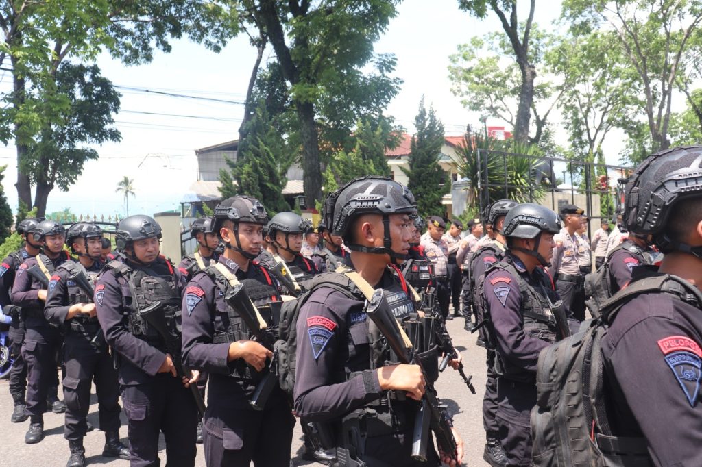 Kapolres Garut Pimpin Pengamanan Debat Publik Pilkada 2024 Yang Kedua