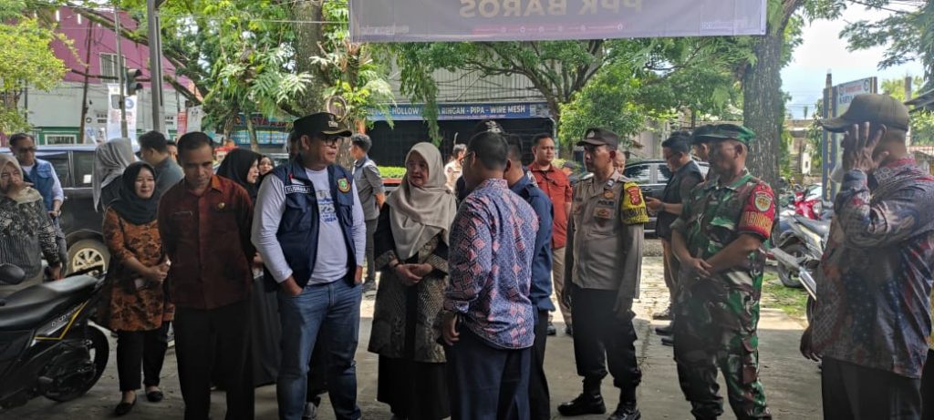 PJ Walikota Sukabumi Tinjau Gudang Logistik PPK Baros