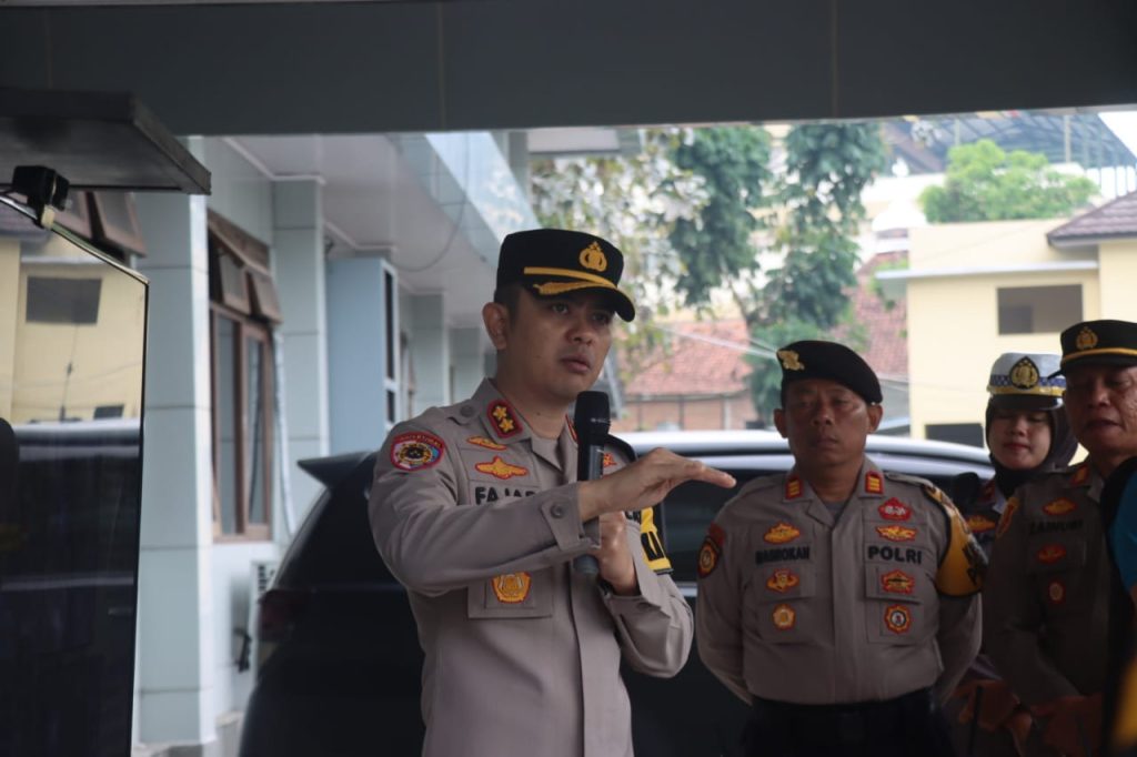 Kapolres Garut Pimpin Langsung Pengamanan Pelaksanaan Kampanye Akbar