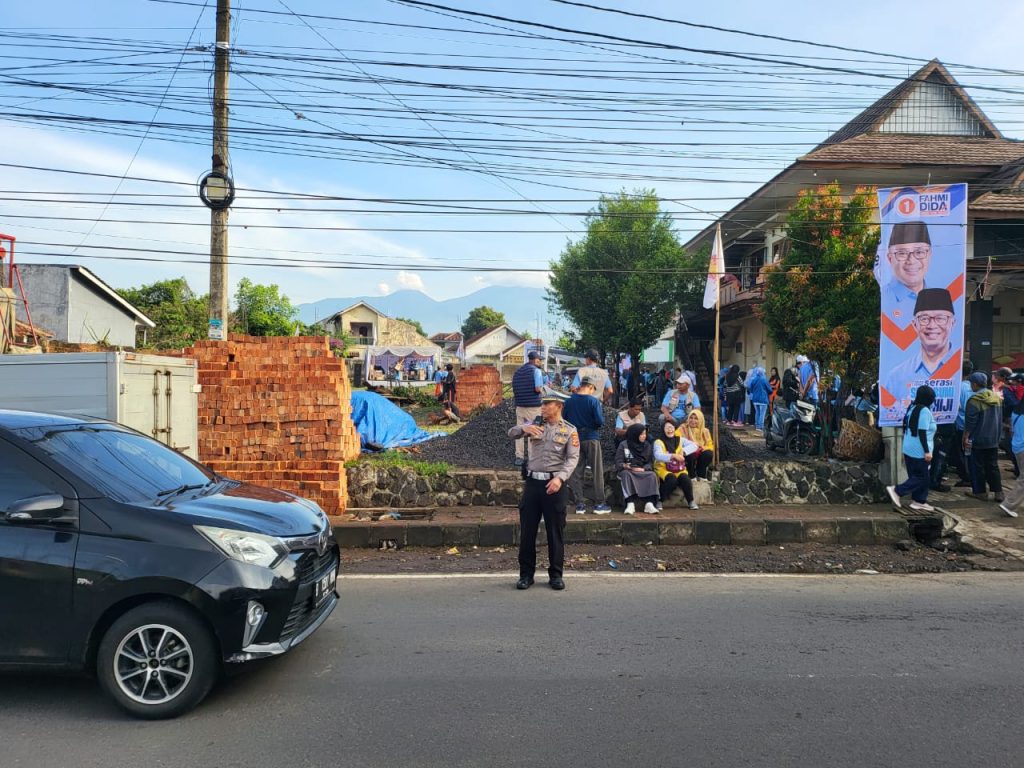 Dua Event Kompanye Pilwakot. Polsek baros Intensifkan Pengamanan berjalan Kondusif