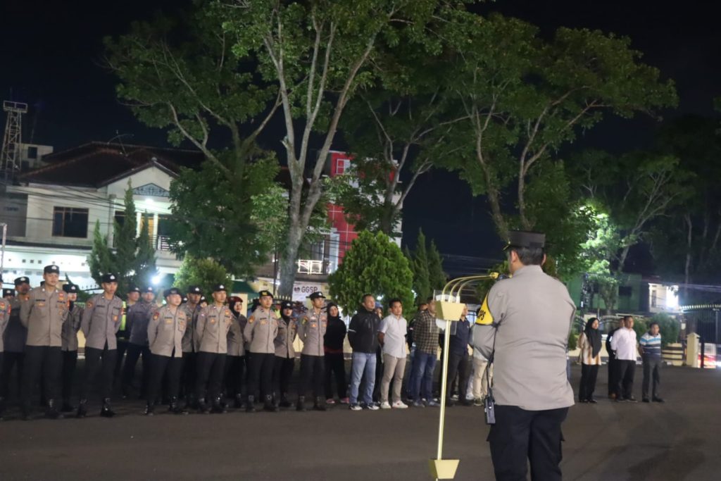 Apel Malam Siaga Menjelang Tahapan Pemungutan dan Penghitungan Suara