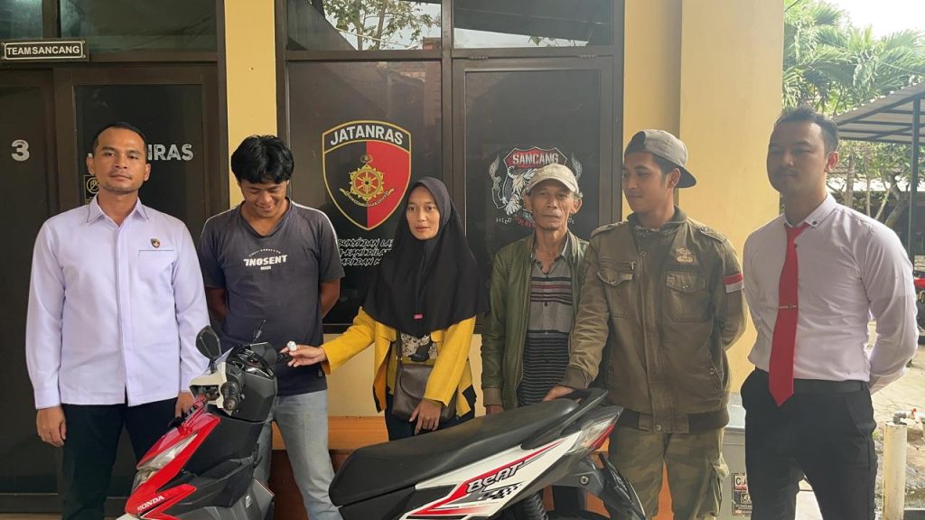 Polres Garut Kembalikan Motor Hasil Curian Kepada Pemiliknya