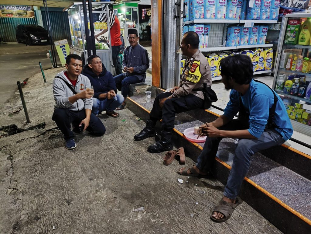 Polsek Baros antispasi kerawanan malam hari