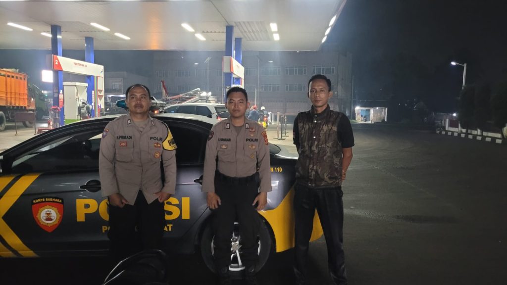 Jelang Nataru Polsek Cisaat Tingkatkan Patroli KRYD