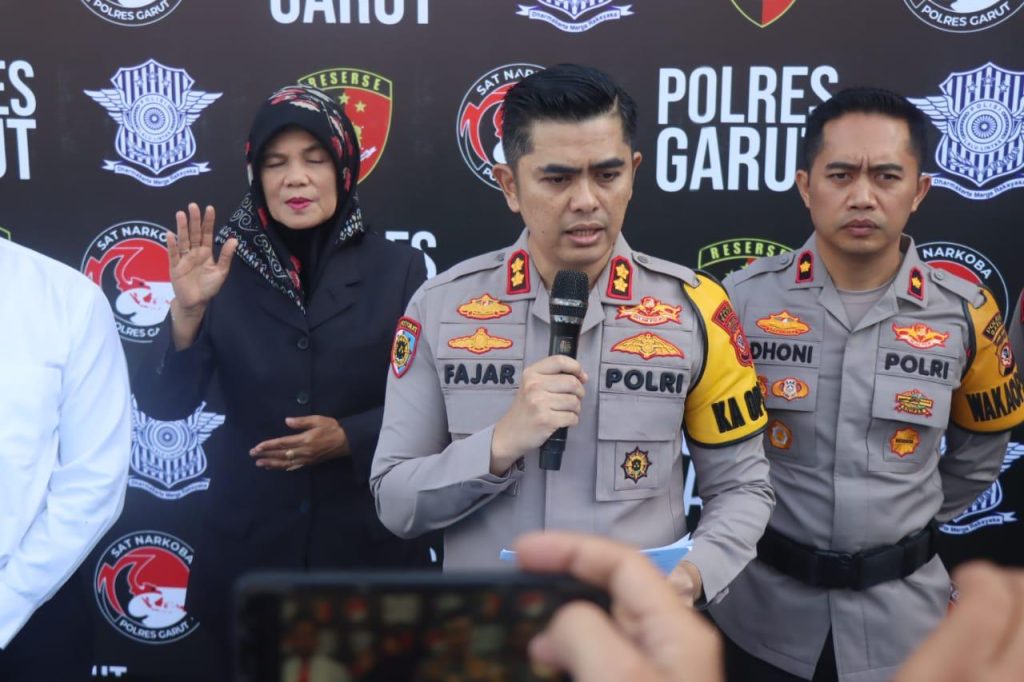 Press Release Akhir Tahun 2024 Polres Garut