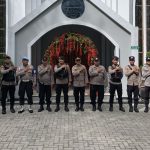 Polres Garut Lakukan Pengamanan Gereja Dalam Rangka Ops Lilin Lodaya