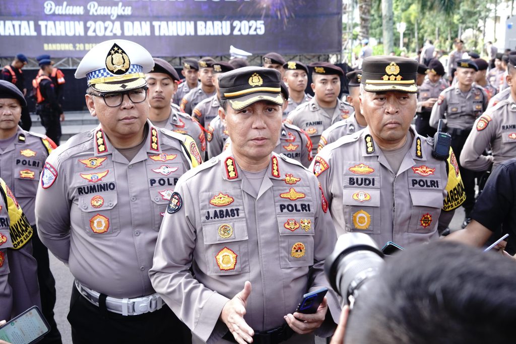 Siap Amankan Natal 2024  dan Tahun Baru 2025  Polda Jabar Dirikan Pos Pengamanan di Beberapa Titik