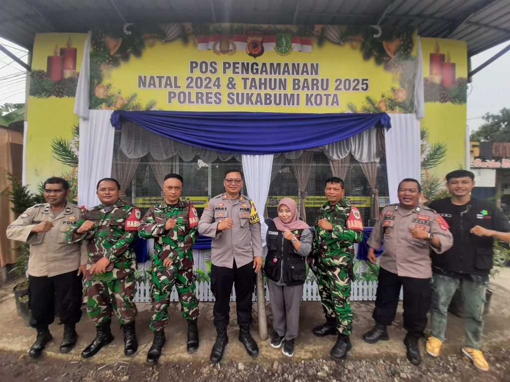 Sinergitas TNI- Polri  Dalam Rangka Pengamanan Natal 2024 dan Tahun Baru 2025