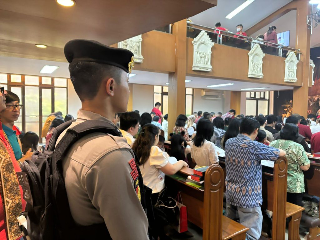 Polres Garut Gelar Pengamanan Natal di Gereja-Gereja Kabupaten Garut