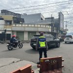 Respon Cepat Polres Garut Atasi Kemacetan di Jl. Raya Bayongbong Arah Garut