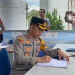 Pastikan Keamanan Operasi Lilin Lodaya 2024, Kapolres Garut Cek Pos PAM