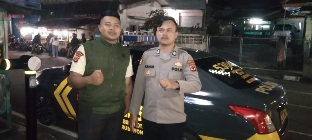 Antisipasi Gukamtibmas, Polsek Warudoyong Gencar Laksanakan Patroli Malam Hari.