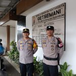 Ciptakan Keamanan, Polisi Rutin Pam Gereja Setiap Hari Minggu