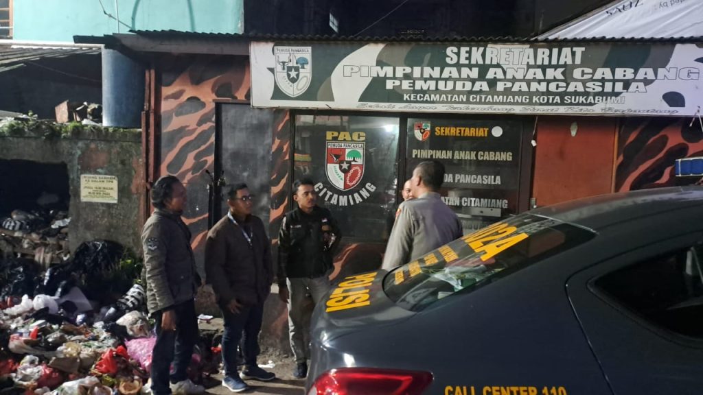 Jaga Kondusifitas Polsek Citamiang Sukabumi Gencarkan Patroli