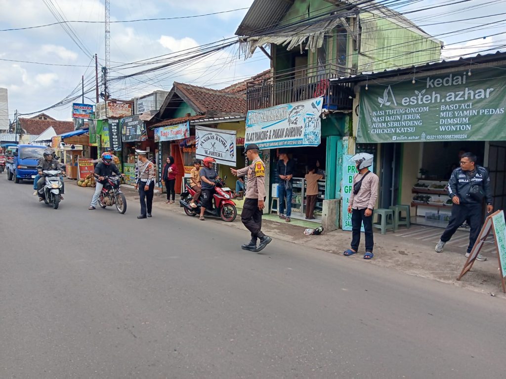 Operasi Penertiban Knalpot Brong Di Wilayah Hukum Polsek Samarang