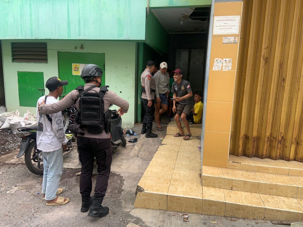 Sat Samapta Polres Garut Amankan Premanisme di Jalan Sukaregang