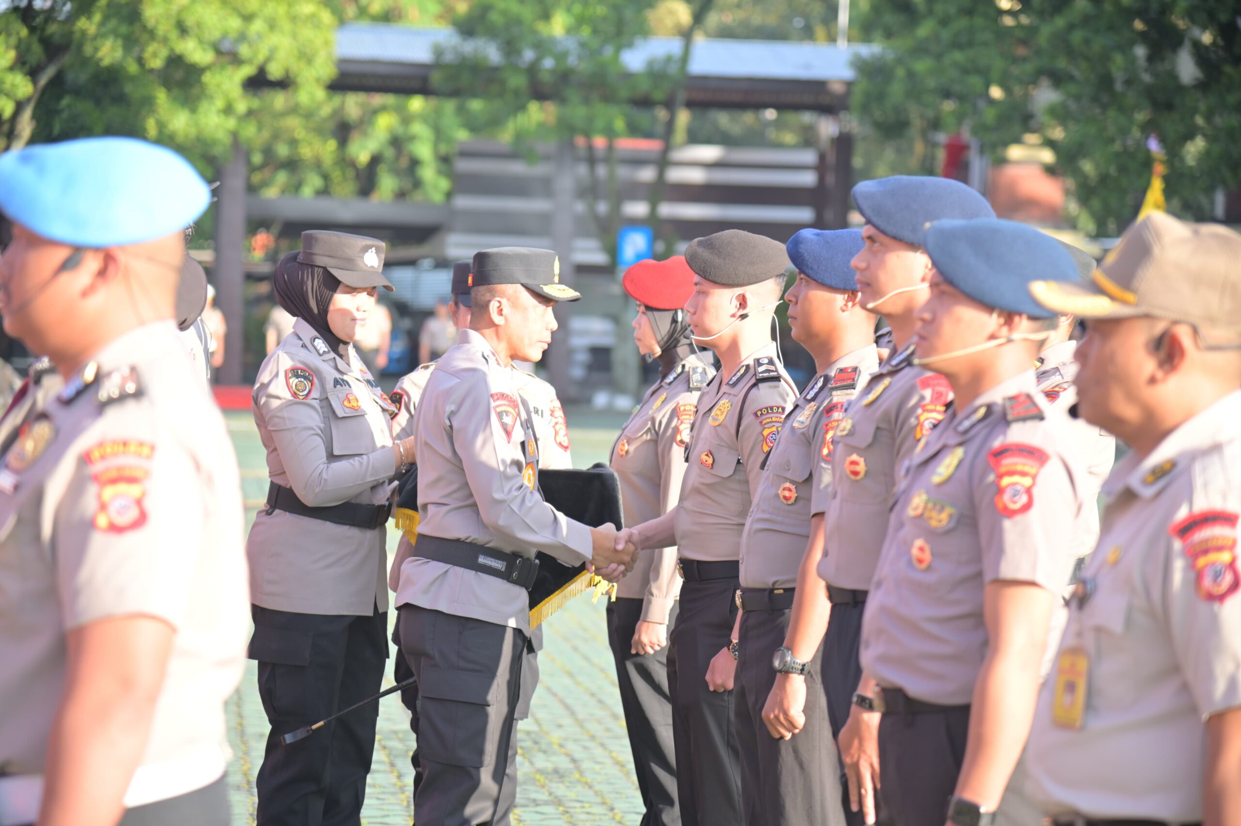 Polda Jabar Gelar Upacara Kenaikan Pangkat Periode 1 Juli 2025 Sebagai Amanah dan Tanggung Jawab