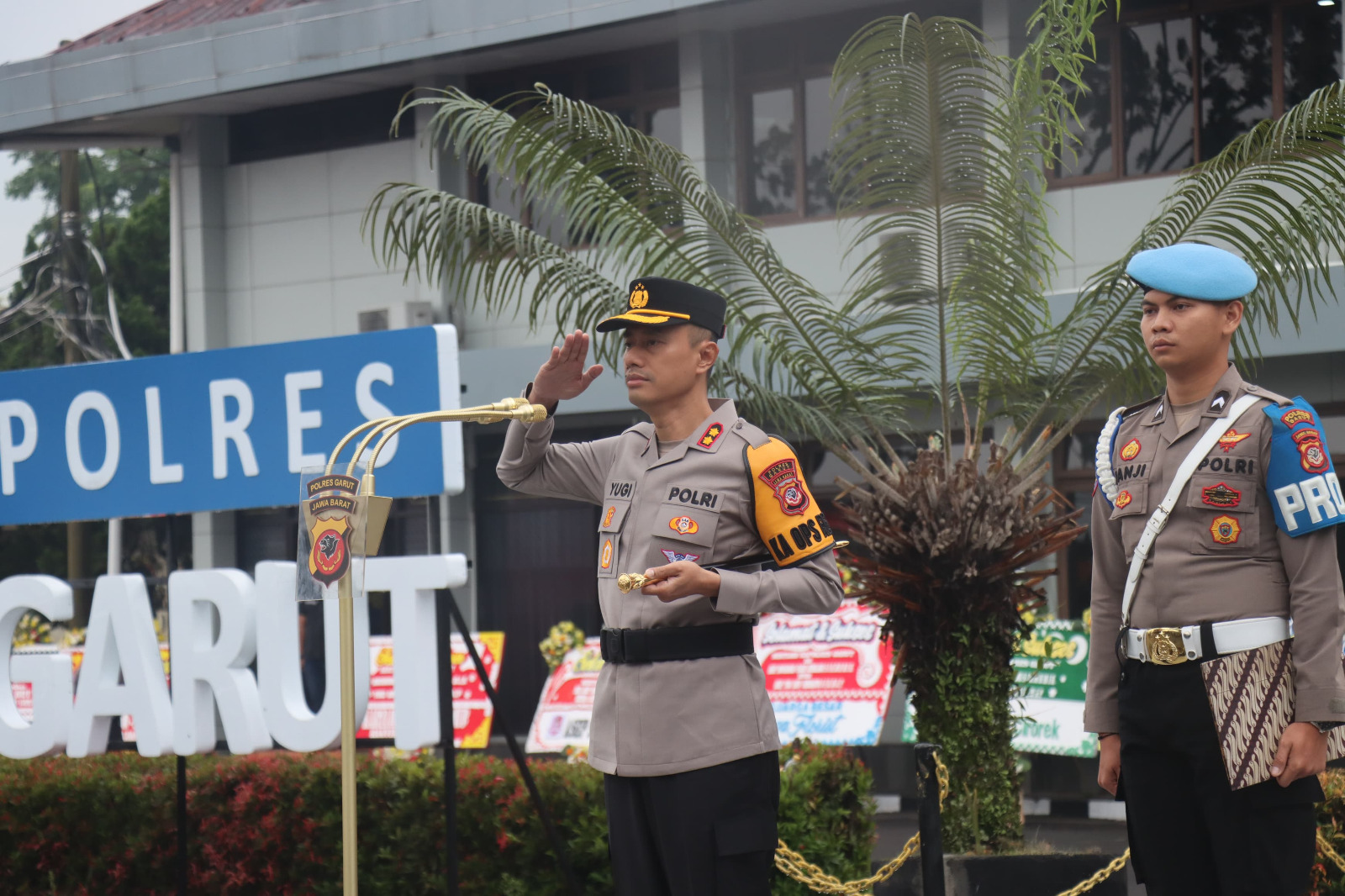 Kapolres Garut Pimpin Apel Gelar Pasukan “Operasi Patuh Lodaya 2025”: Tertib Lalu Lintas Menuju Indonesia Emas