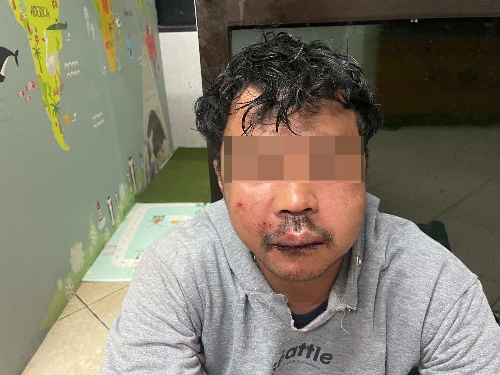Patroli Sat Samapta Polres Garut Amankan Pelaku Pencurian Helm di Kerkof Garut