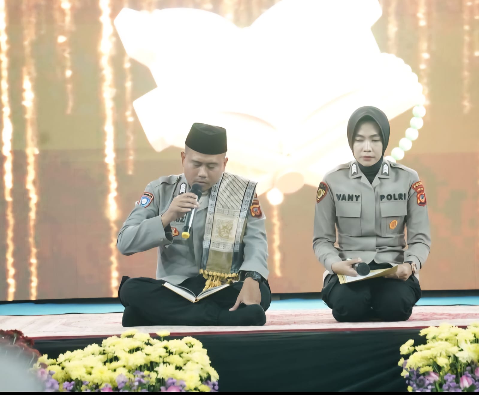 Profil Bripka Fauzi Ridlwan S.Pd.i, Qori Inspirasi, Polisi Kebanggan Polda Jabar.