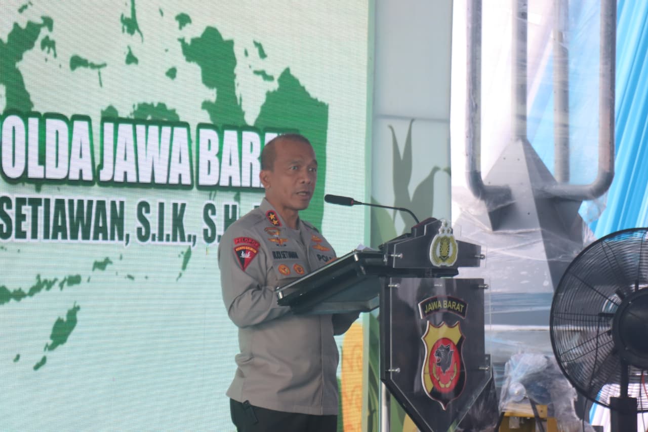 Polda Jabar Tegaskan Komitmen Dukung Program Ketahanan Pangan Lewat Panen Raya Serentak