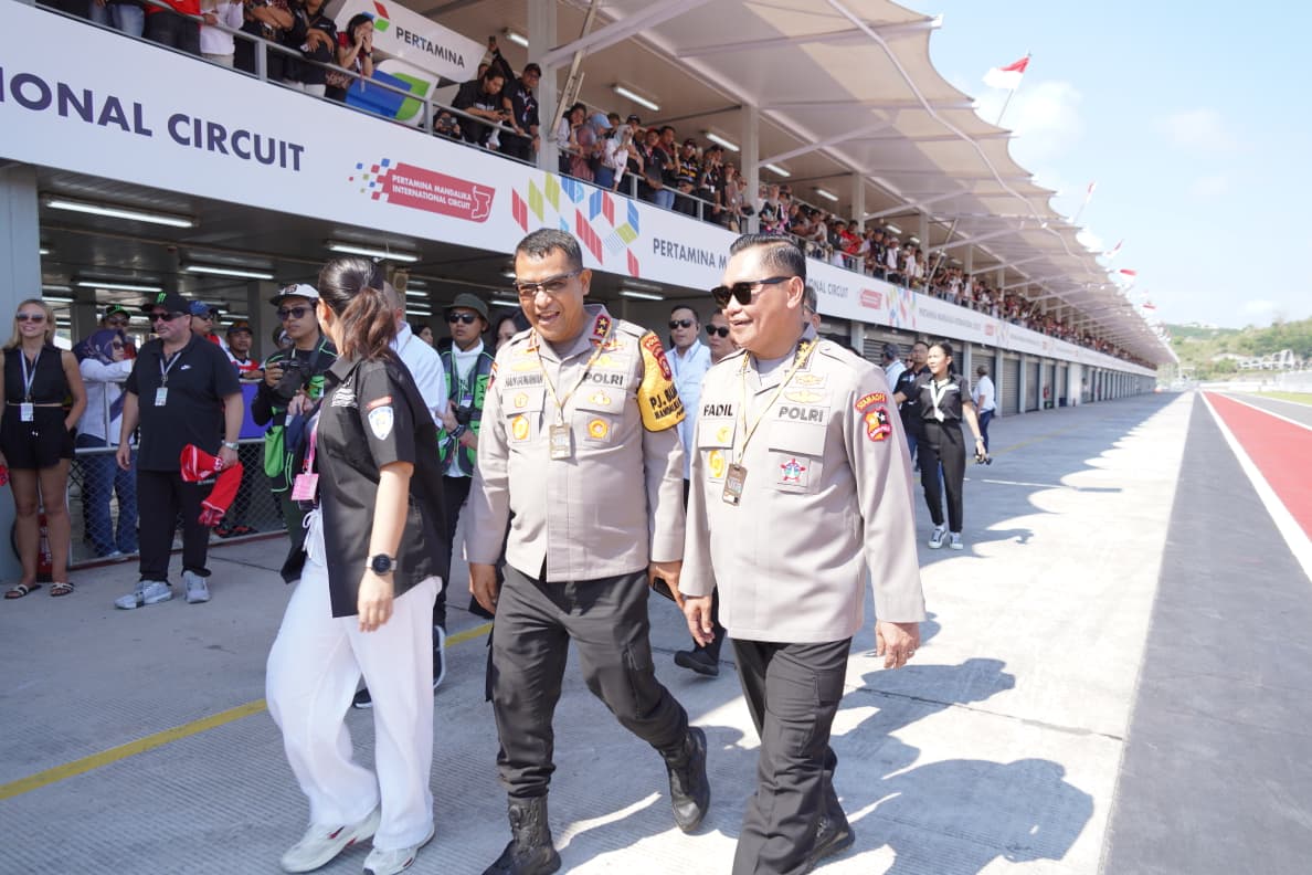 Turunkan 3.572 personel gabungan, Polri Sukses Amankan Perhelatan Event MotoGP Mandalika 2025
