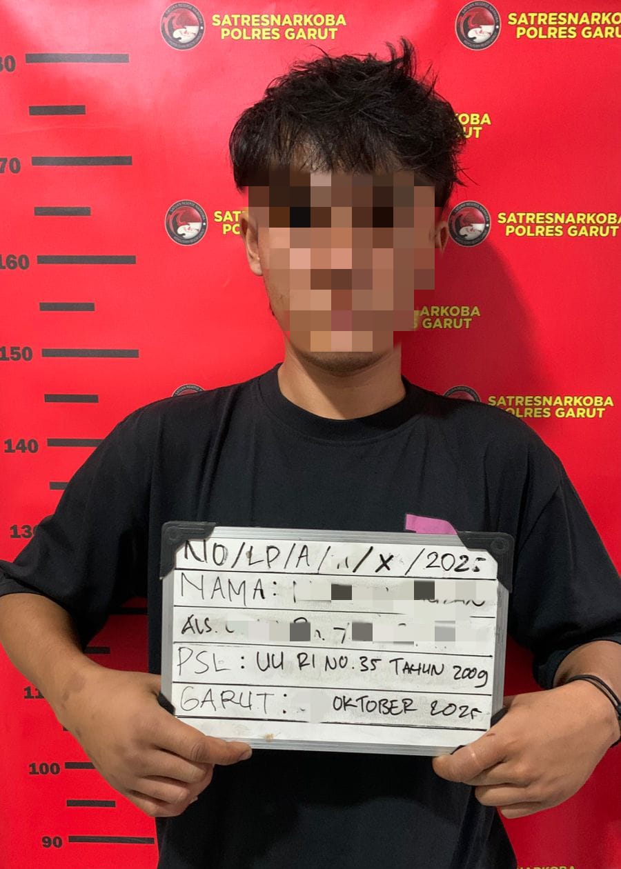 Polisi Kembali Bekuk Pengedar Sabu di Tarogong Kidul