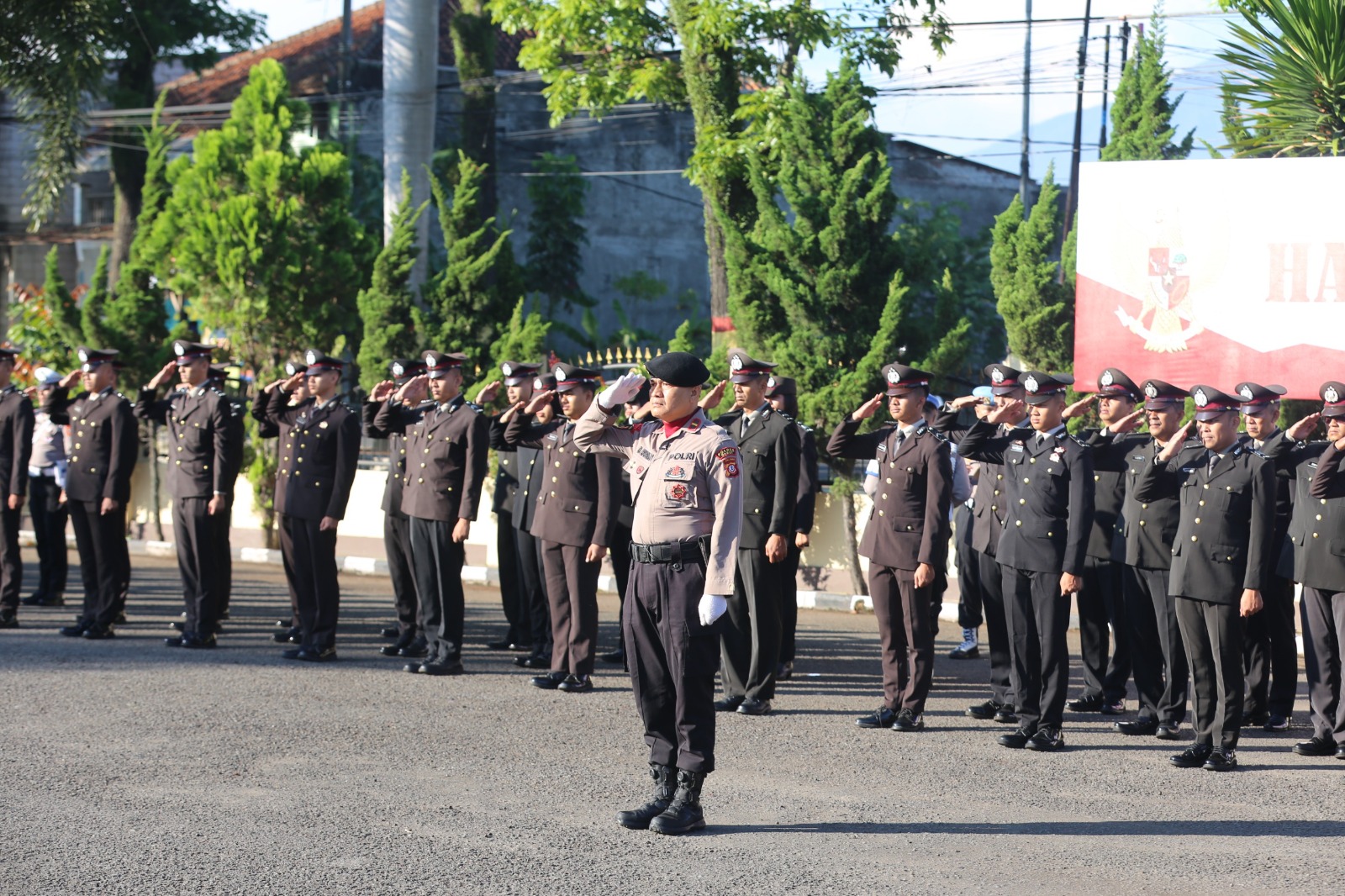 Polres Garut Gelar Upacara Peringatan Hari Kesaktian Pancasila Tahun 2025