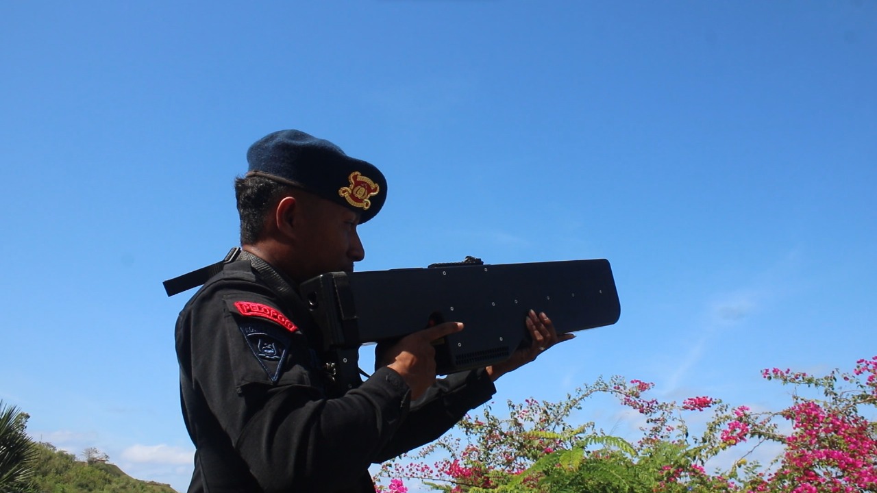 Pengamanan Canggih, Astamaops Kapolri Cek Pos Pantau Drone di Mandalika