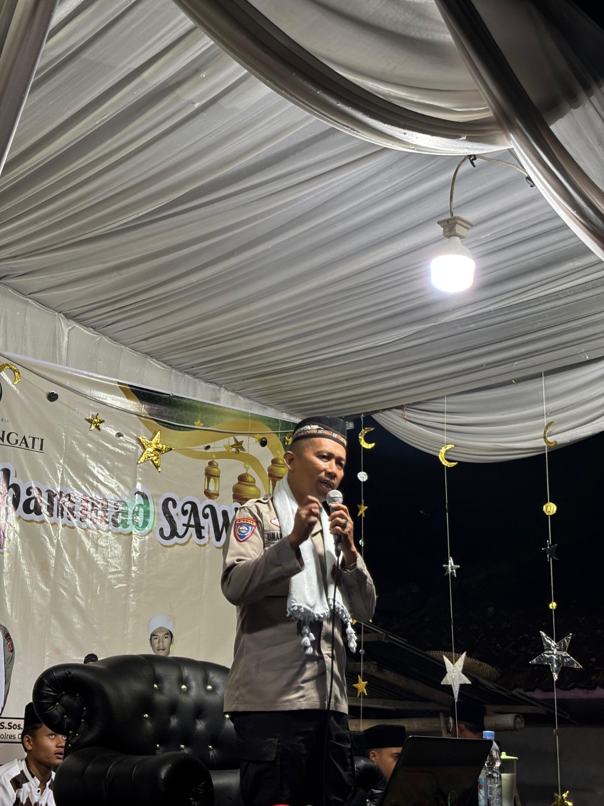 Polres Garut Gelar NGAPOL di Masjid Jami Ar Rameli Wanaraja, Peringati Maulid Nabi Muhammad SAW