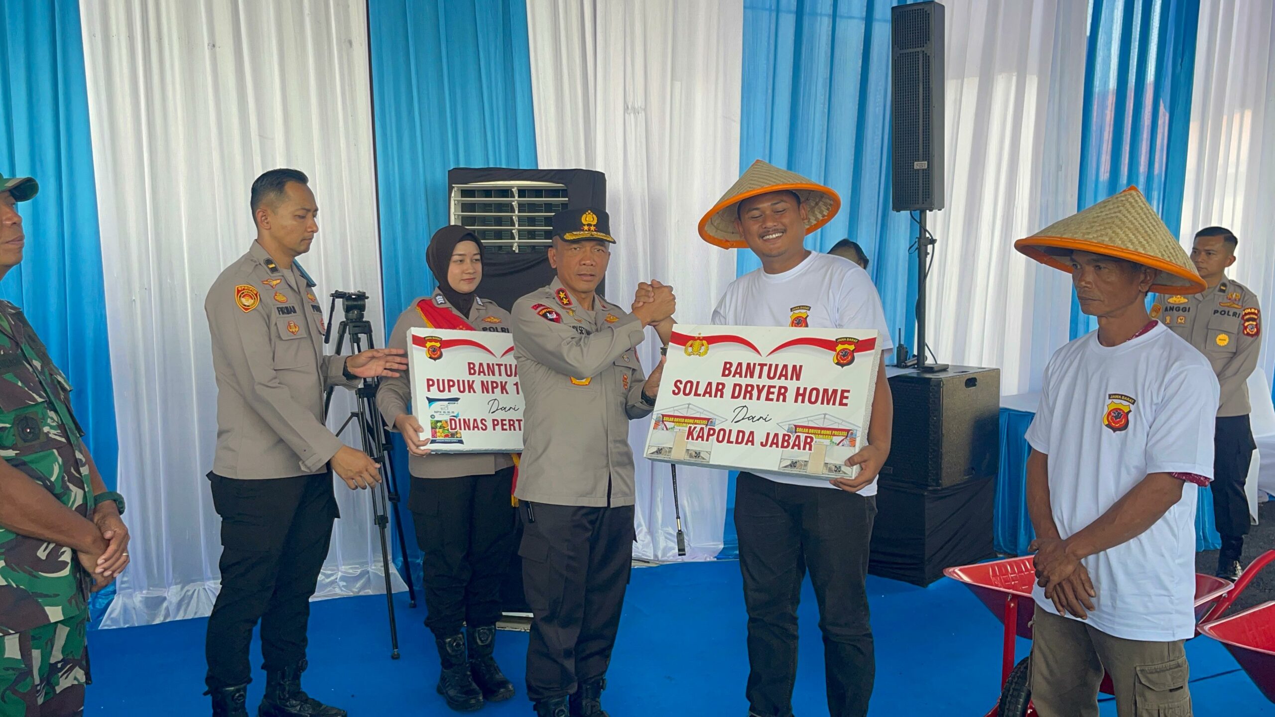 Polda Jabar Resmikan Gudang Logistik dan Tanam Jagung Serentak Kuartal IV untuk Dukung Ketahanan Pangan Nasional