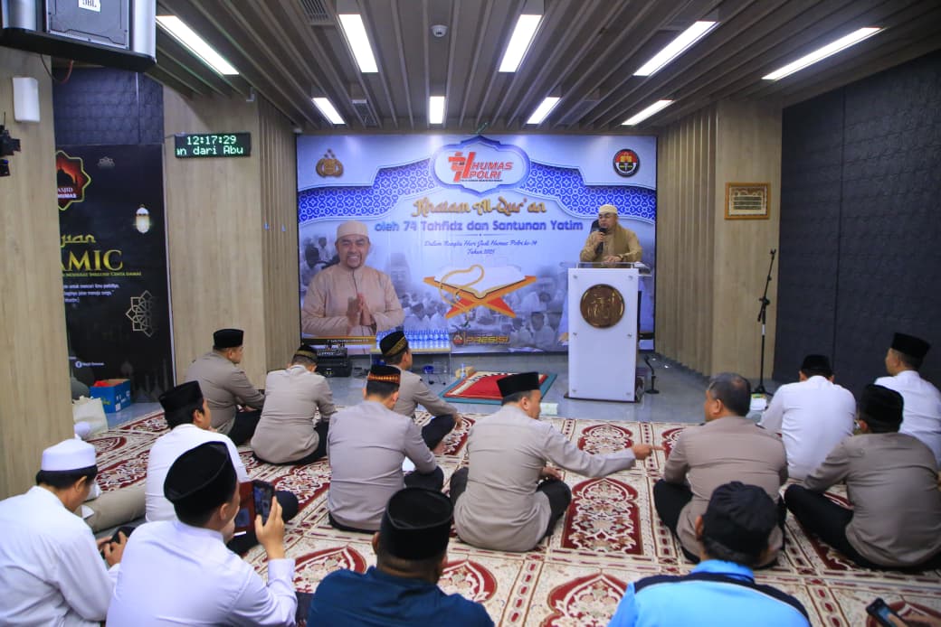 Jelang Hari Jadi ke-74, Divhumas Polri Gelar Khataman Al-Qur’an Jelang Hari Jadi ke-74, Divhumas Polri Gelar Khataman Al-Qur’an