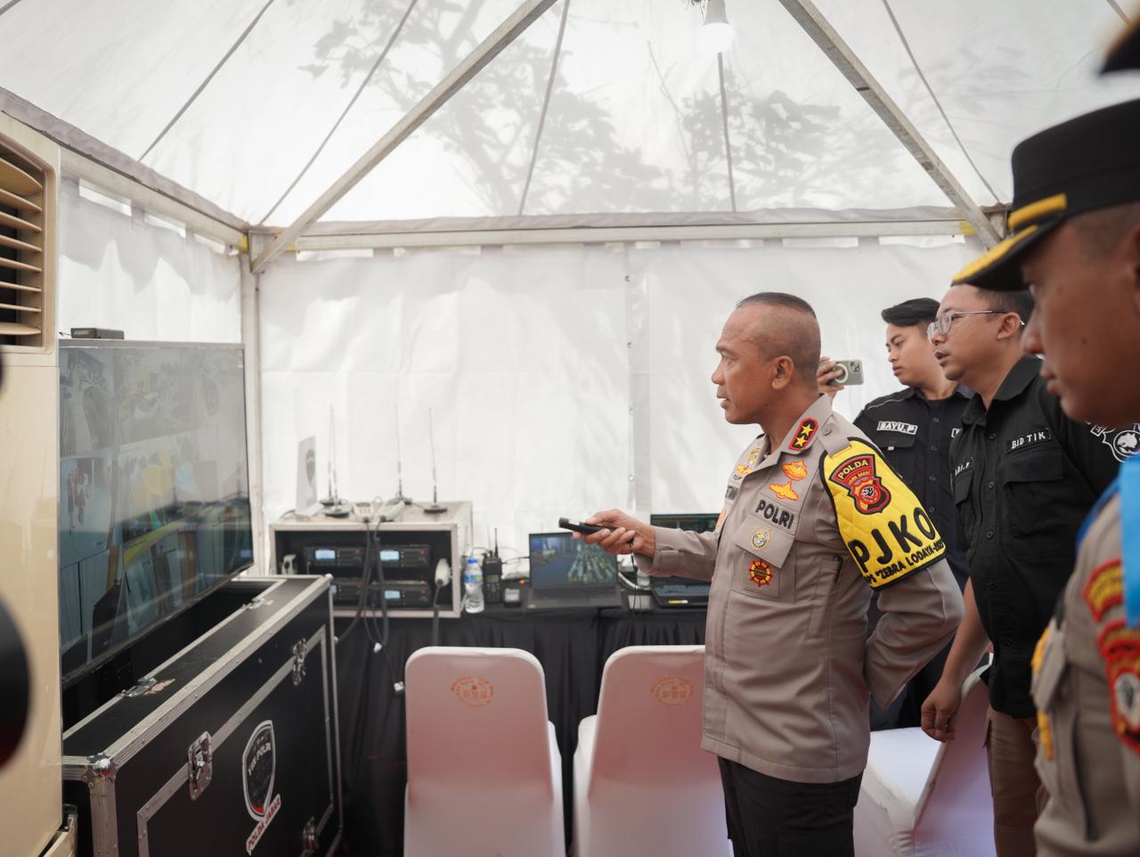 Kapolda Jabar Tinjau langsung rencana Pengamanan Milad ke-113 Muhammadiyah di Bandung.