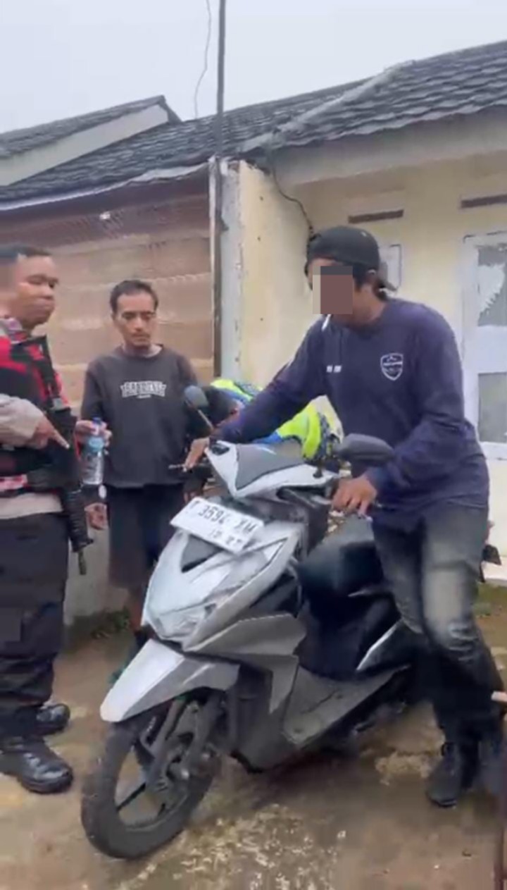 Jejak GPS Ungkap Aksi Curanmor, Polsek BL Limbangan Amankan Pelaku di Kontrakan