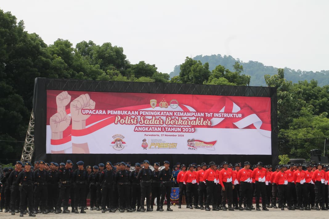 Pelatihan Polisi Sadar Berkarakter, Langkah Fundamental Transformasi Kultural Polri