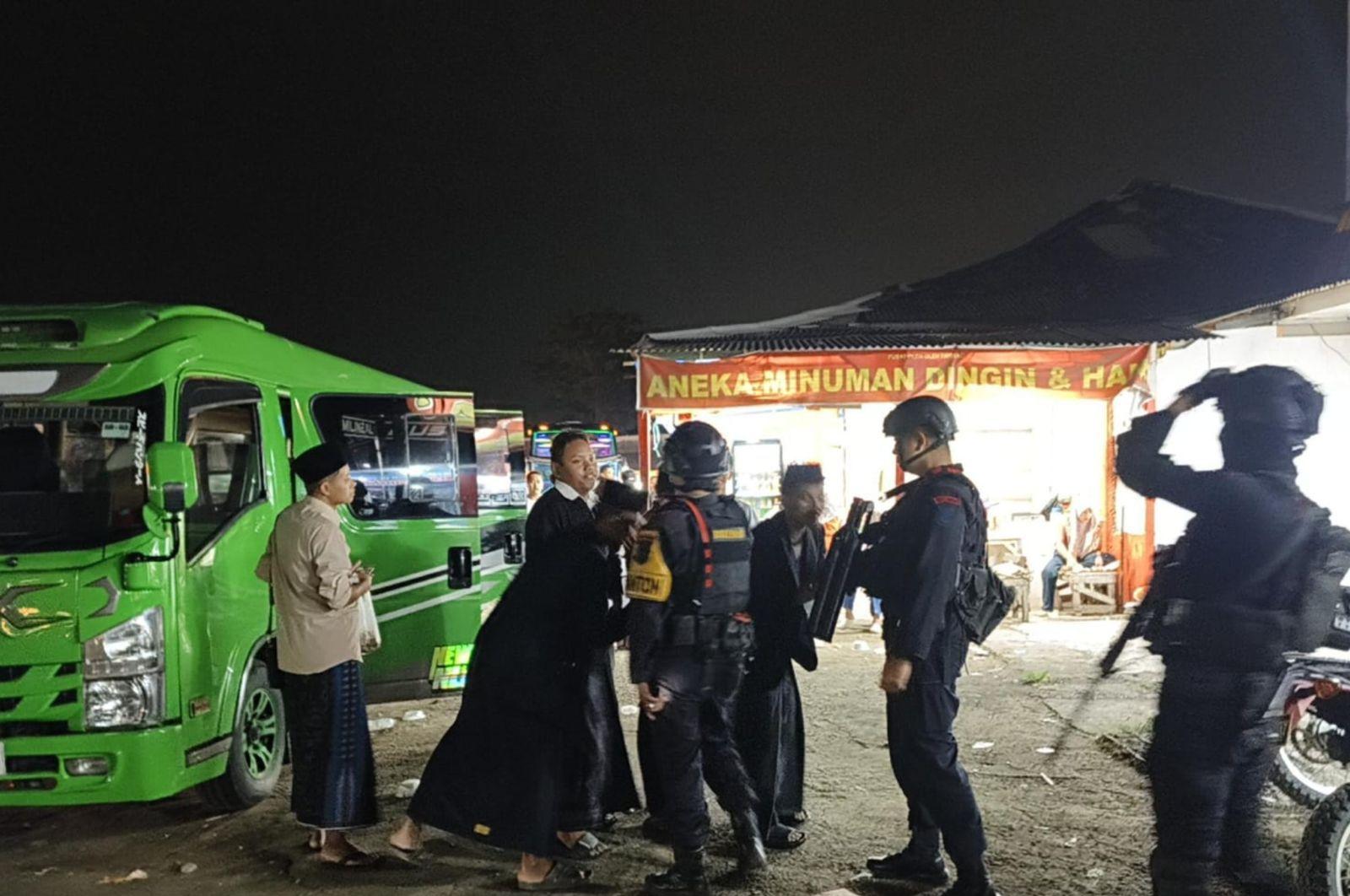 Patroli Harkamtibmas Sat Brimob Polda Jabar Perkuat Keamanan Wilayah Purwakarta