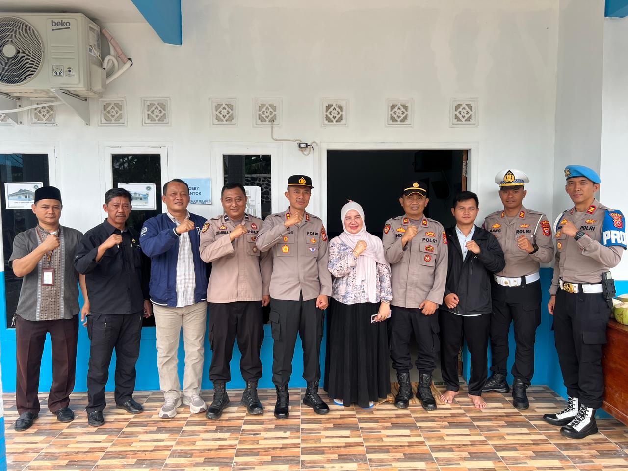 Kapolres Garut Tinjau Lokasi Pembangunan SPPG di Caringin