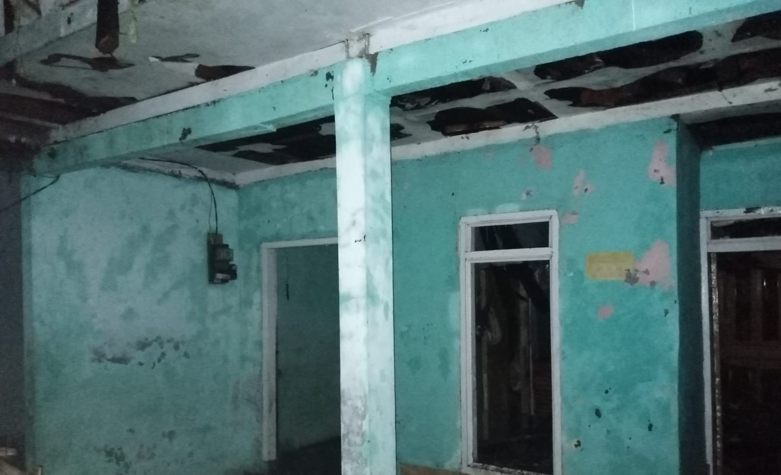 Rumah di Cigedug Ludes Terbakar, Kapolsek Bayongbong Cek Langsung TKP Kebakaran