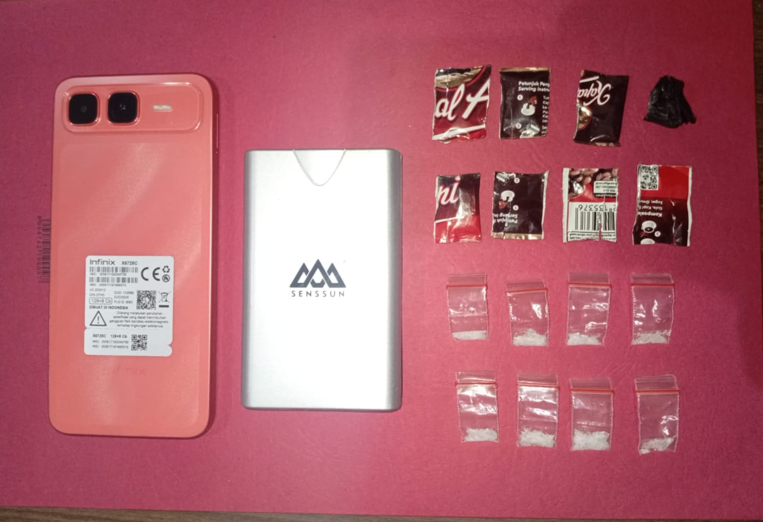 Polisi Ungkap Dua Kasus Narkotika, Empat Tersangka Diamankan