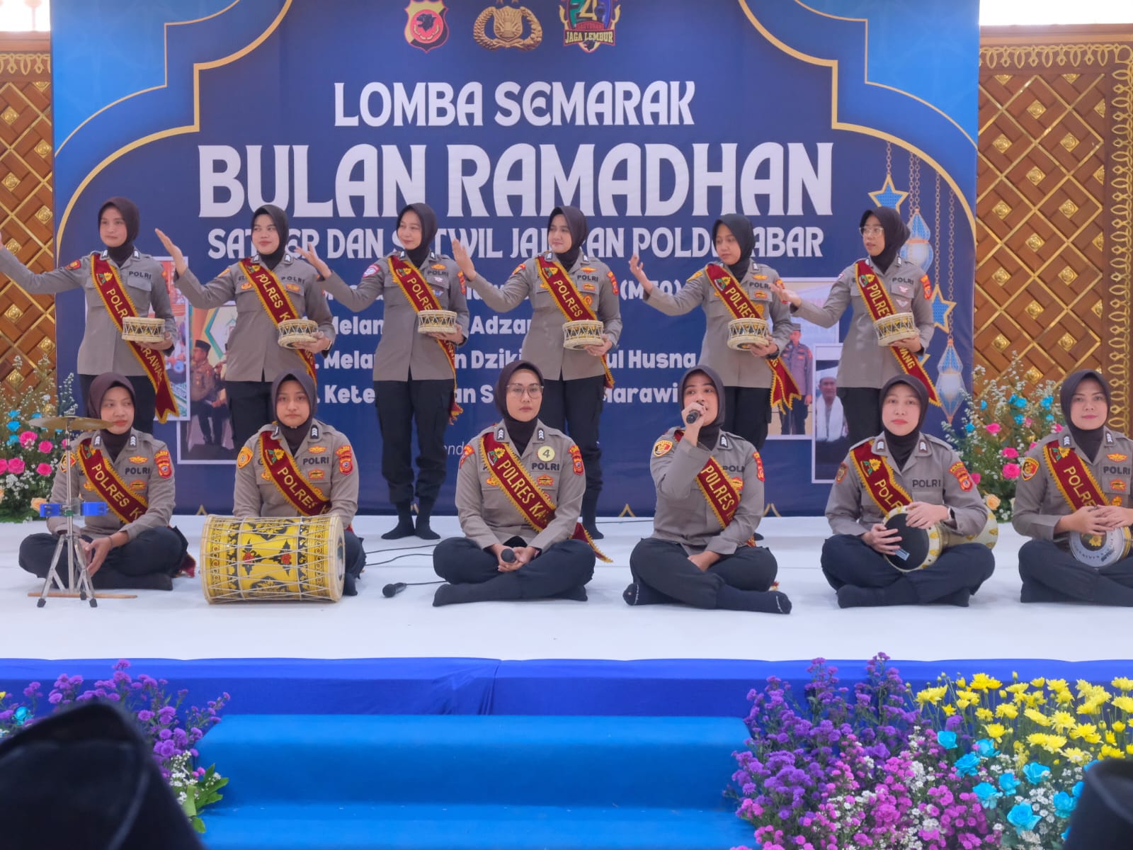 Polda Jabar Gelar Lomba Marawis, Semarakkan Bulan Suci Ramadhan di Lingkungan Satker dan Satwil Jajaran Polda Jabar